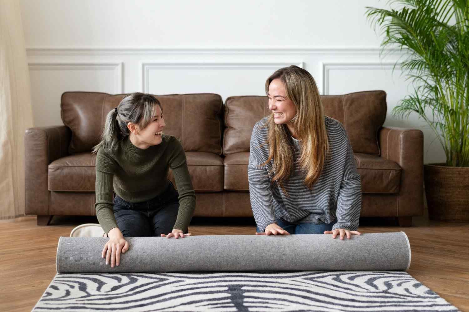 Vintage Distressed Rugs for a Cozy Designer Look