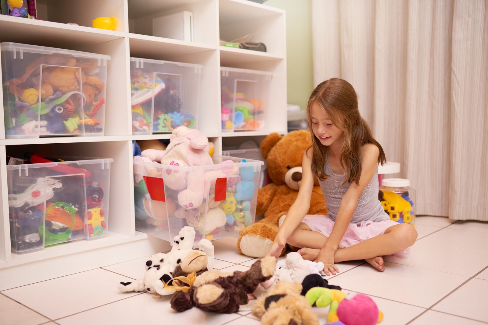 Use Child-Friendly Storage Bins and Cubbies
