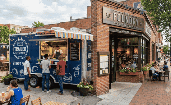 The Cost-Benefit Analysis of Mobile Food Trailers vs. Brick-and-Mortar Restaurants